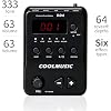 COOLMUSIC DD4 Eight Piece Electronic Drum Kit with Realistic Kick Pedal, Easy Assemble Rack and Drum Module including 50 Kits, USB and Midi connectivity