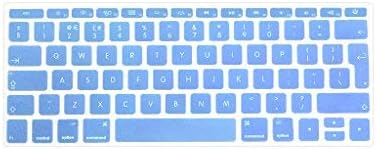 Se7enline Compatible with MacBook Pro 14 inch Keyboard Cover & 16 inch & MacBook Air 13.6 inch Keyboard Skin(UK Layout) 2021 2022 TPU Protector for M1 Pro/M1 Max/M2 A2442/A2485/A2681,Transparent/Clear