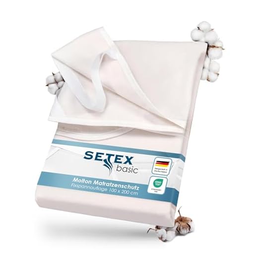 SETEX Molton Matratzenschutz, Doppelpack, 50 x 90 cm, 100 % Baumwolle, Generation, Weiß 14U2050090025002 5 SETEX Molton Matratzenschutz, 100 x 200 cm, Eckgummis, 100 % Baumwolle, Basic, Naturfarben 1607100200001001