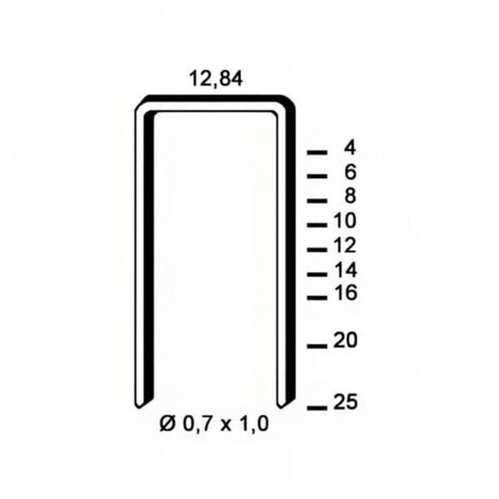 D-Work 2000 graffette telaio 11-15 - 11x15 mm