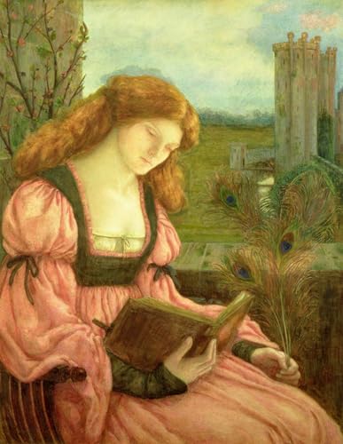 Sainte Barbe de Marie Spartali Stillman Impression Émotion Art Moderne 60x90