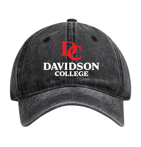 Gorra Unisex Baseball Cap Logo Colorido Davidson College miniatura 1