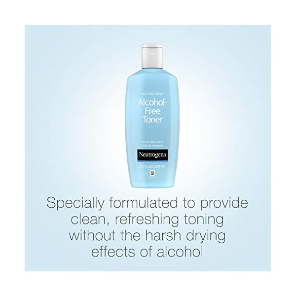 Neutrogena-Oil-and-Alcohol-Free-Facial-Toner-Hypoallergenic-Skin-Purifying-Face-Toner-to-Cleanse-Recondition-and-Purify-Skin-Non-Comedogenic-Quick-Absorbing-85-fl-oz Neutrogena Oil- and Alcohol-Free Facial Toner, Hypoallergenic Skin-Purifying Face Toner to Cleanse, Recondition and Purify Skin, Non-Comedogenic, Quick-Absorbing, 8.5 fl. oz