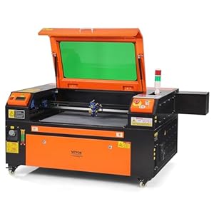 VEVOR 80W CO2 Lasergraveermachine 500x700mm Lasergraveermachine 20mm graveer dikte Lasergraveermachine 800mm/s Graveermachine 220-240V meer dan 1000 materialen Compatibel