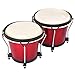 Bongo in legno giocattolo musicale per bambini durevoli per principianti di batteria per bambini