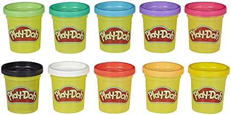 Play-Doh 10-Pack of Non-Toxic Modeling Compound, 2-Ounce Cans, Amazon Exclusive - View 5
