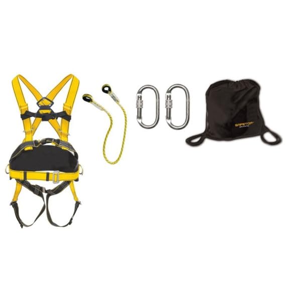 Kit anticaídas con arnés Serpe con cuerda conectora