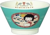 ちびまる子ちゃん 35周年 セラミック 茶碗 グリーン 360ml 日本製 山加商店 CM42-351