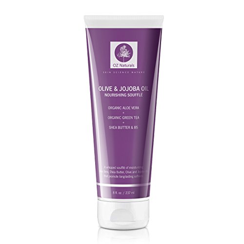 Preisvergleich Produktbild OZ NATURALS Das BESTE Body Feuchtigkeits Souffle- Diese natürliche Feuchtigkeitscreme Enthält Bio-Sheabutter + Oliven- & Jojobaöl mixed into ein reichhaltiges & pflegendes Souffle, welches Ihrer Haut einen seidigen glanz & strahlenden Schein verleiht.