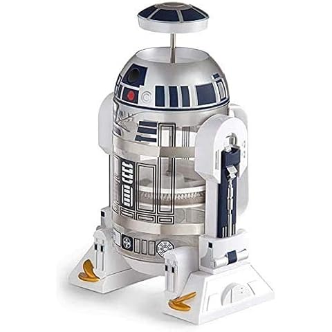 DODY Manual Coffee Maker, R2D2 Robot Household Mini Vacuum Kettle, Coffee Maker Mocha Pressure Kettle Cover
