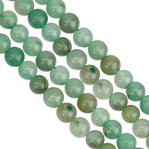 GOMAKERER About 126 Pcs Natural Stone Beads 6-6.5mm