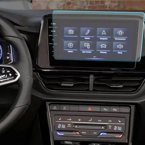 Verre trempé anti-traces de doigts écran GPS VW T-Roc 2022