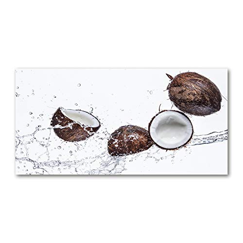 Dosseret de cuisine en verre trempé 120x60 cm pour nettoyer facilement le gras mural