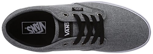 Image of Vans Atwood, Men's Low-Top Sneakers, Grindle Pewter /Black, 7.5 UK (41 EU)