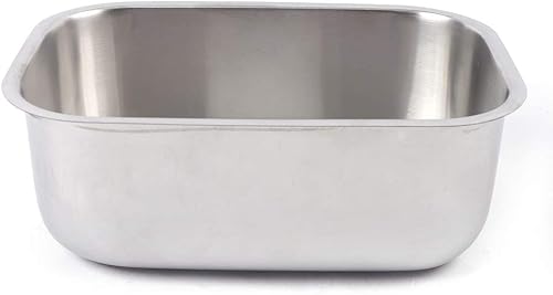 Stainless Steel Kitchen Sink Hand Wash Basin, Drop In 12.6x8.7x4.7inch Top Mount Deep Sinks for RV Caravan Camper Boat