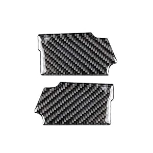 Demarkt Autodeurgreep afdekking Trim Carbon Fiber binnendecoratie voor Mustang 2015 2016 2017,1 paar