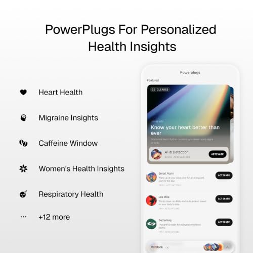 Image of ULTRAHUMAN Ring AIR - Raw Titanium - Size 8 - Smart Ring | No App Subscription Fee | Size First with Sizing Kit | Sleep, Activity & Heart Rate Tracking | Fitness Ring for Men & Women