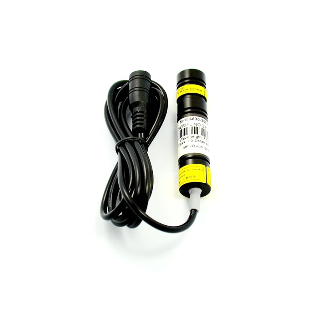 Industrial Violet Blue 405nm 100mw Laser Line Diode Modul 5V K9 Objektiv mit Treiber in 16x68mm