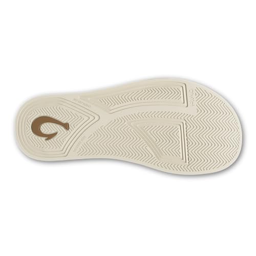 OluKai Men's Shoreline Leather Sandals, Everyday Flip-Flops with Premium Materials & Rich Details, All-Day Comfort & Arch Support, Mustang/Clay, 10 - image 6