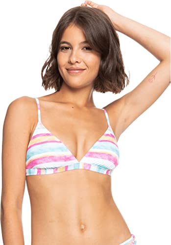 Haut de bikini triangle Roxy Island in the Sun pour un bronzage uniforme et chic