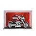 Produktbild Hafu Mai Vitrine für Lego Creator Expert Harley-Davidson Fat Boy 10269, staubdicht, UV-geschützt, passgenaue Vitrine, Geschenke für Lego-Liebhaber (Thema D), klar, HFM10269