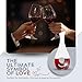 Maypes Wine Decanter – 1500ml Elegant Wine Aerator – Durable Crystal Glass Decanter with Lid – Crystal Clear – Aerator for All Wines – Housewarming Option - Holiday Gift Decanter