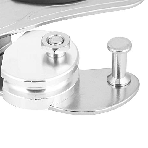 Rapel Ring Rescue Descender Escalada Ascender, Rappelling Descender, 25KN para 9-12mm Rope Rappel Sy