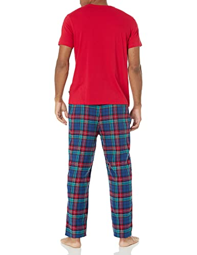 Nautica Men's Plaid Flannel Pajama Pant Set2