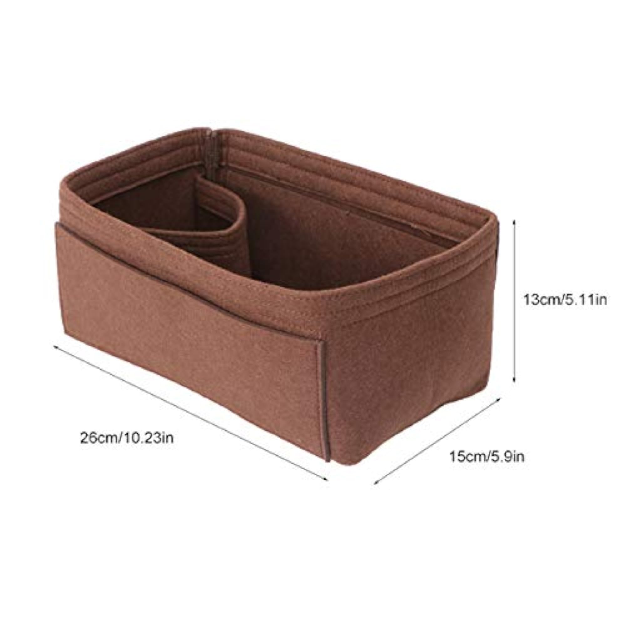 Multi-Storage Felt Cosmetics Storage Pouch