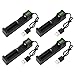 Produktbild OTOTEC 4 STK. 4,2 V Ein-Schlitz-Akku USB-Ladegerät Akku-Ladeadapter für 3,7 V 18650 14500 16340 14650 Wiederaufladbare Lithium-Ionen-Akkus