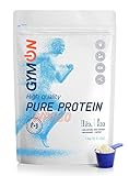 GYMON Whey Protein Shake. Concentrado de proteína de suero de leche, 33 porciones 1000g (Sin Sabor)