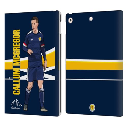 Étui iPad 10.2 Écosse Callum McGregor anti-rayures cuir
