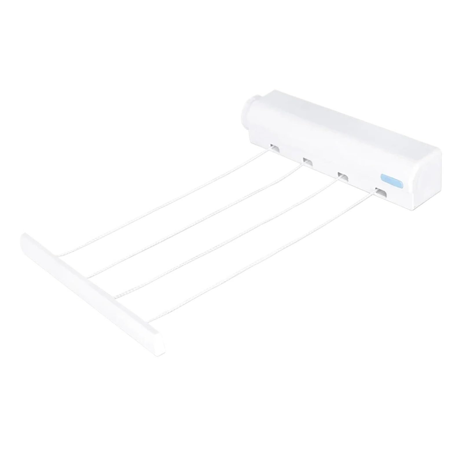 Automatic Retractable Clothesline Drying Rack Towel With Hooks Flexible Laundry Hanger(Four lines)