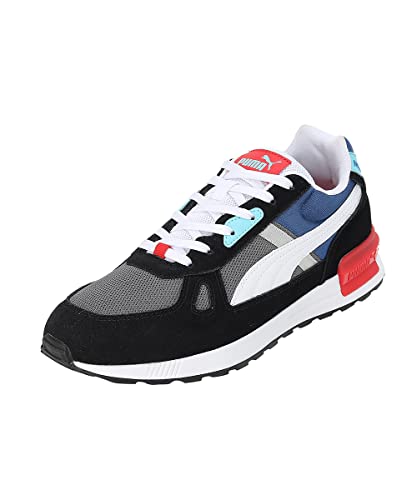 Image of PUMA Men's Low-Top Sneaker, Cool Dark Gray White Black Clyde Royal, 8
