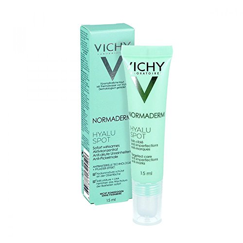 Vichy Normaderm Hyalu Targeted Acne Treatment with Salicylic Acid, 0.5 Fl. Oz.