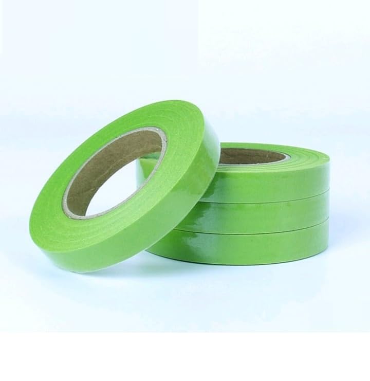 6pc Light Green Self Adhesive Floral Flower Making Tapes for Stem Wrap, Art Craft Supplies, DIY, Craft Projects and More (Size - 12MM, 10 Meters Roll)-image-15