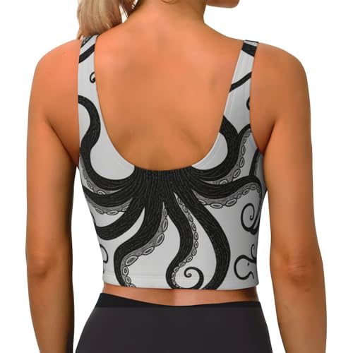 Women's Sexy U-Shaped Back Sports Bras Crop Tops Underwear3