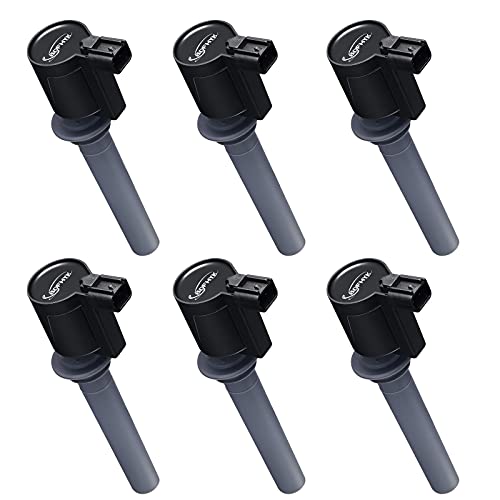 Image of BDFHYK Ignition Coil Pack Compatible with Mazda Tribute,Compatible with Mercury Mariner Sable, Escape Taurus V6 3.0L Replacement for DG500 DG513 UF406, Set of 6