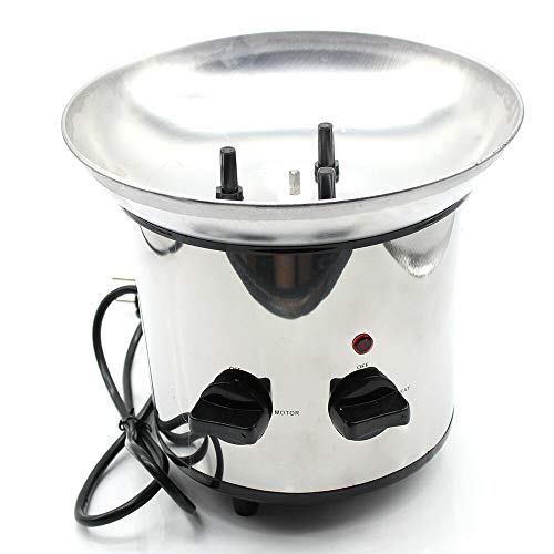 image for Eapmic 4-Tier Chocolate Fondue Fountain - Electric Stainless Steel Cho