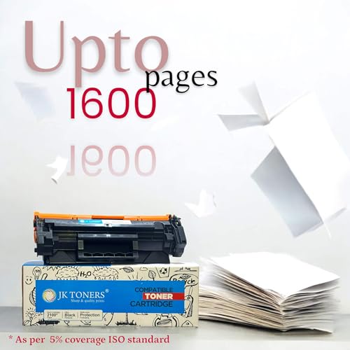 Image of Jk toners 12A | Q2612A Toner Cartridge for 1010, 1012, 1015, 1018, 1020, 1022, 1022n, 3020, 3030, 3050, 3052, 3055, M1005, M1319f Single Color Toner | High Page Yield - 1500