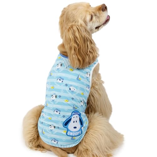 ペットパラダイス 犬 服 春 夏 スヌーピー マリン タンクトップ クール 接触冷感 虫対策 【参考 SM 柴犬 ビーグル (〜13kg) ペットパラダイス国内直営店72店舗展開2025/10/1時点】