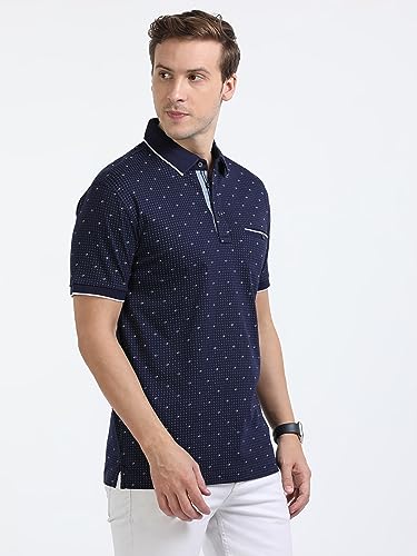 Image of Classic Polo Mens Polo Neck Slim Fit Cotton T-Shirt