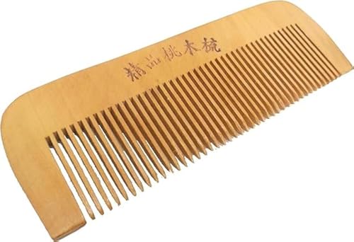 Generic Natural wood hair comb