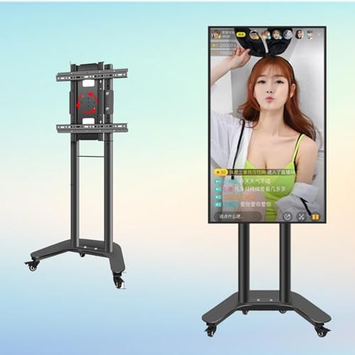 Soporte móvil para TV 32-60 pulgadas ajustable en altura miniatura 3