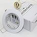 Wonderlamp Basic W-E000016 - Empotrable Blanco Basculante Aluminio, 220 V, Color Blanco