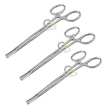 LOT of 3 PCS Stainless Steel Allis Tissue CLAMP Forceps 4X5 Teeth 6' Economy Grade by G.S Online Store