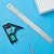 Mr. Pen- Combination Square Set, 12", Blue, Combo Square, Carpentry Tools, Carpenter Square, Woodworking Tools and Accessories, T Ruler