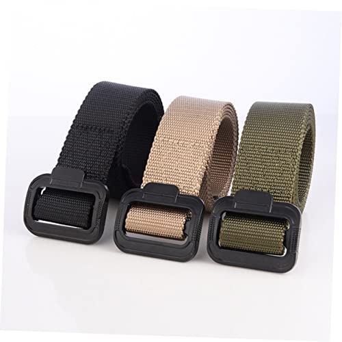 Didiseaon Men's Outdoor Nylon Belt Quick-release Buckle Casual Climbing Belt for Hiking Riding and Sports Activities4