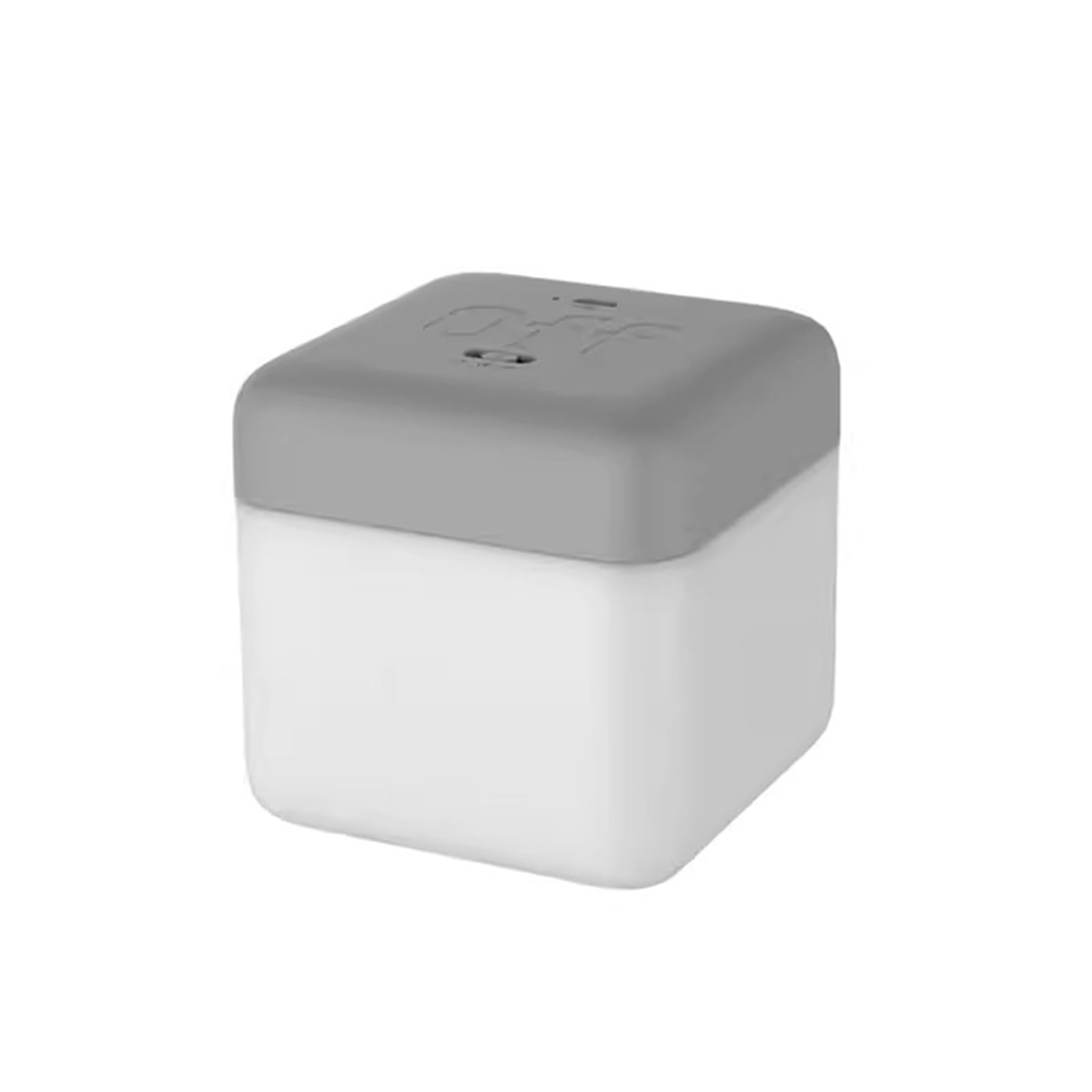 Z4T8M2K6G5 Bedside Lamp Flip Timer Night Lamp Rechargeable Table Companion Sleeping Ambient Bedroom Lamps(Gris)