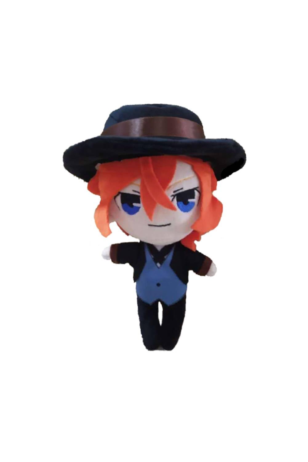 Nakahara Chuuya Plush BSD Plushie Chuuya Stuffed Figure Anime Home Decor Gift 7.9 inch/20cm